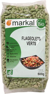 Markal Flageolets bio 500g - 1366